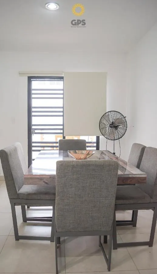 Azul Marino Hermosa Casa Familiar en Residencial Mazatlán Apartamento