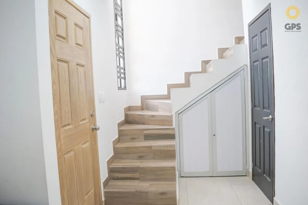 Apartamento Azul Marino Hermosa Casa Familiar en Residencial Mazatlán México