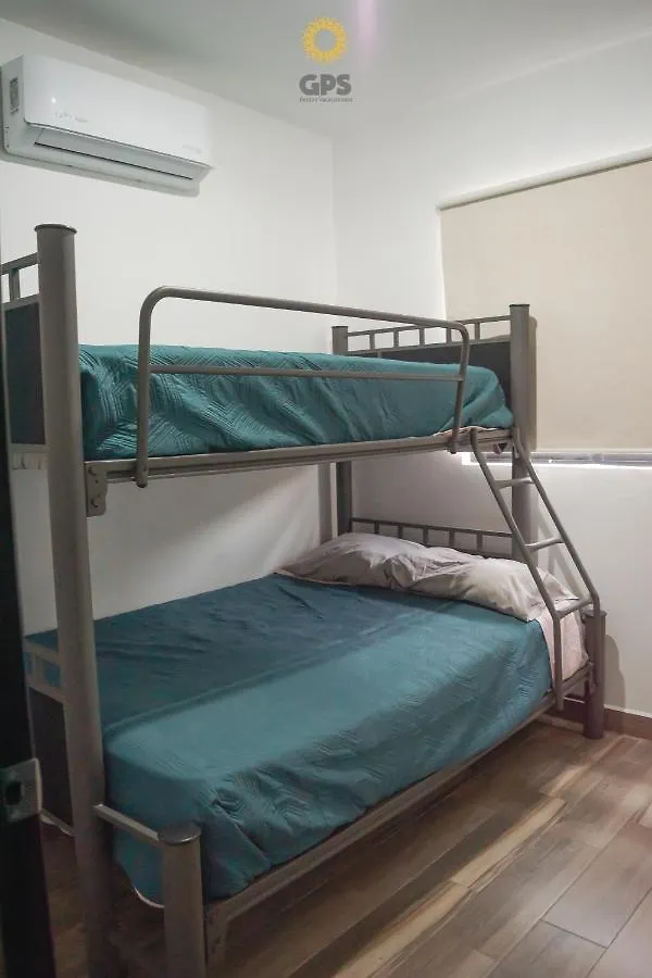 Apartamento Azul Marino Hermosa Casa Familiar en Residencial Mazatlán