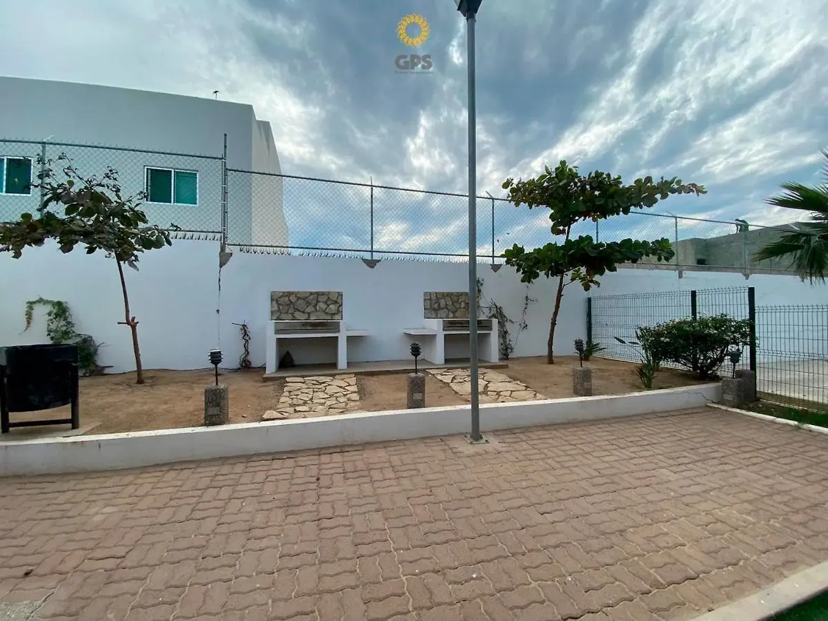 Apartamento Azul Marino Hermosa Casa Familiar en Residencial Mazatlán